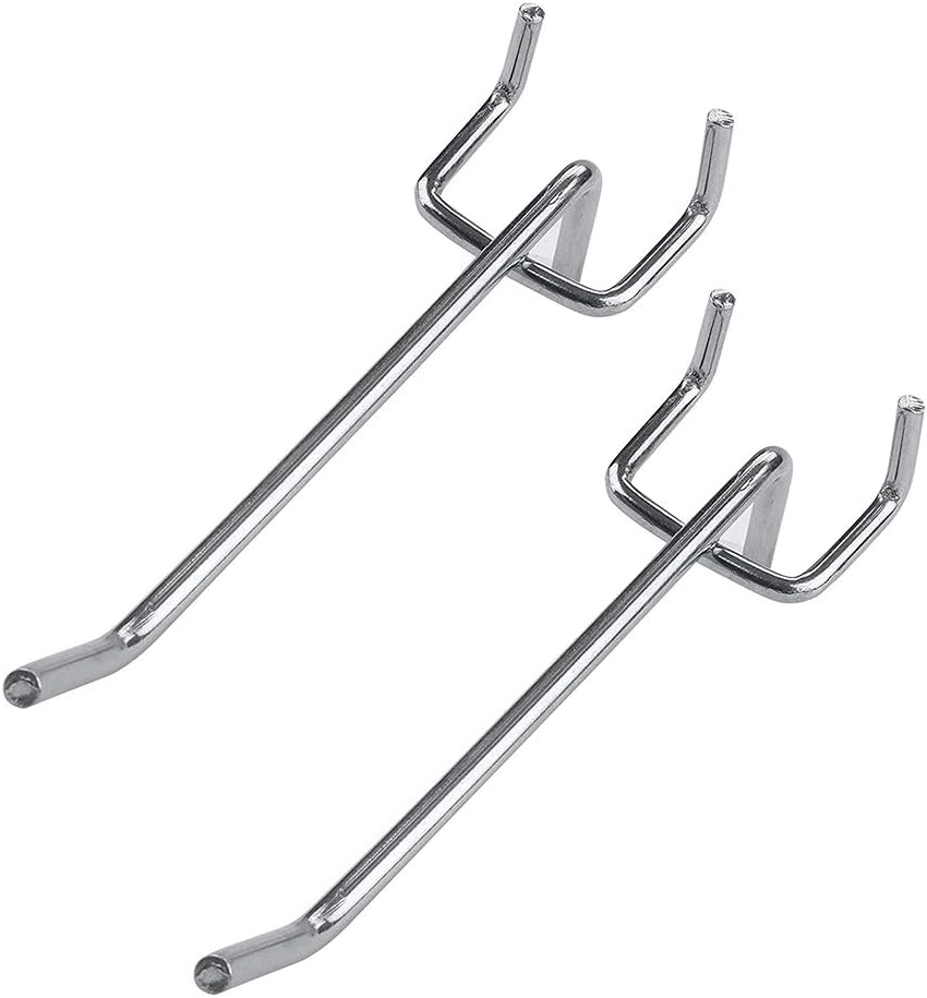 Lsydgn Single pegboard Hooks Pegboard pegs Pegboard Hooks Assortment Grid Wall Bracket peg