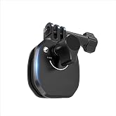 Motorcycle Windshield Mount Clamp Aluminum Clip for GoPro 13 12 Go Ultra for DJI Osmo Nano/360/Action 6 5 Pro Pocket 3