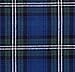 Amazon Brand – Pinzon Plaid Flannel Bed Sheet Set - Full, Blackwatch Plaid