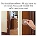 NWK Magic Gate for Dogs, Portable Folding Safe Enclosure Easy Install Anywhere (Baby Safety Fence,Pet Safety Enclosure) - 41x32 inch,Magic Gate As Seen On TV