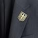 GERMANY EAGLE COAT OF ARMS GERMAN CREST GOLD PLATED PREMIUM LAPEL PIN GIFT BOX DEUTSCHLAND BUNDESADLER