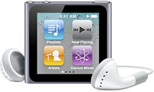 Apple iPod Nano 8 GB Graphite (6th Generation) (Discontinued by Manufacturer)