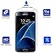 Samsung Galaxy S7 Tempered Glass Screen Protector - JOTO Galaxy S7 Tempered Glass Screen Protector Film Guard 0.30 mm Rounded Edge Real Glass Screen Protector for Samsung Galaxy S7 2016 (1 Pack)