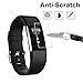 Fitbit Charge 2 Screen Protector, [Value Pack][10-Pack] TAKEN ONE Full Coverage Screen Protector for Fitbit Charge 2 HD Clear Anti-Bubble Film