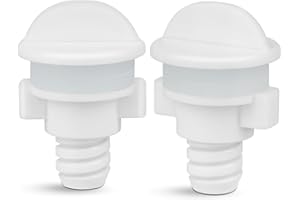 DINLON 2Pcs Water Filter Hole Plugs, Hole Blockers for All Gravity-Fed Water Filtration Systems, Blocking Plugs Compatible with Berkey Waterdrop Purewell Countertop Water Filters Systems Parts
