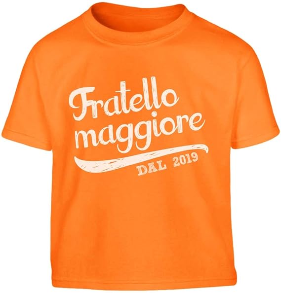t shirt bambino fratello maggiore