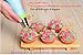 Russian Piping Tips 25 PCS, For the Creative Mom. Icing Nozzles Decorating Tools for Family Occasion. 1 Tricolor Coupler + A Single-Color Coupler & 20 Disposable Bags.