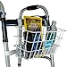 Heavy Duty Clear Plastic Insert/Tray/Cup Holder for Walker Basket