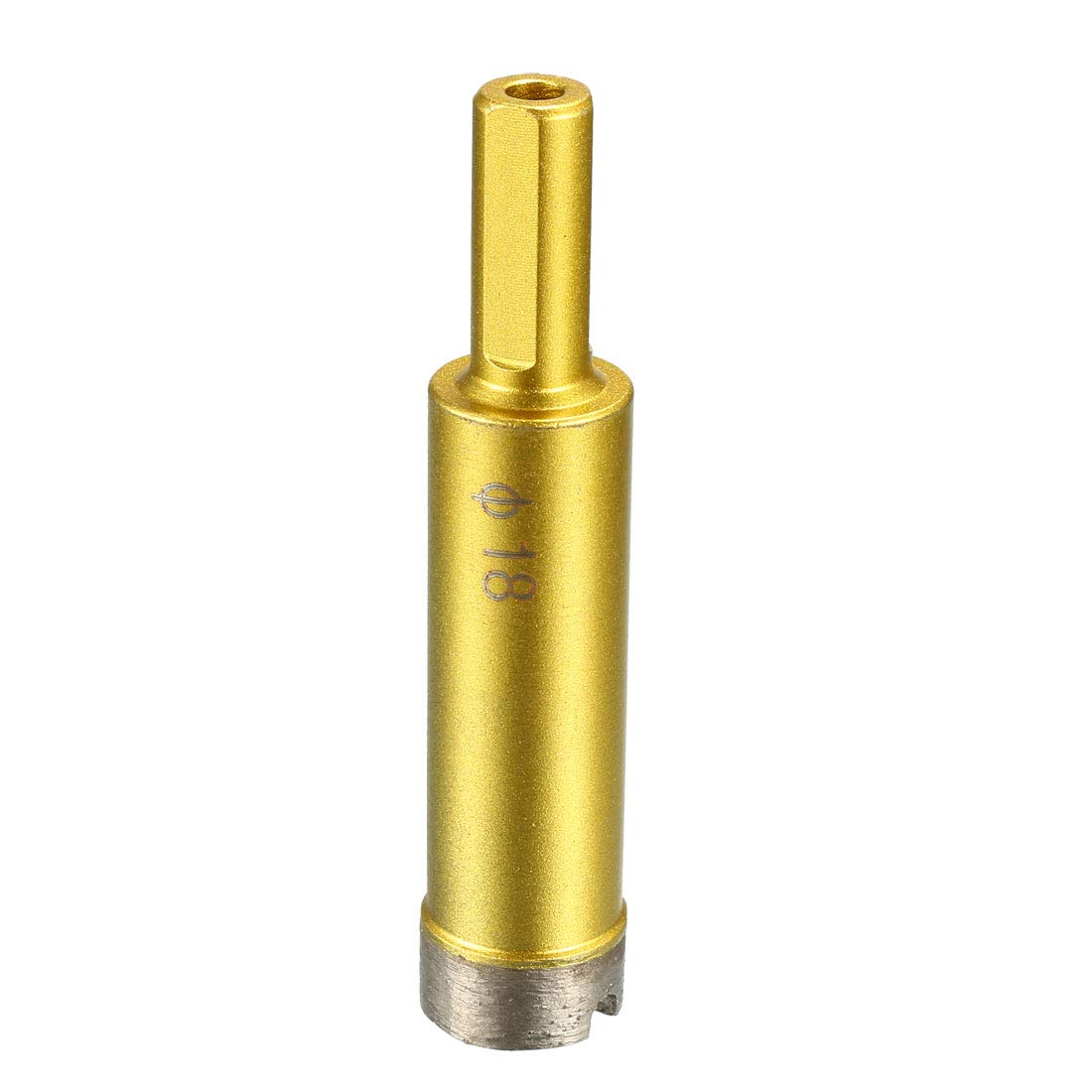 sourcing map 18mm Dry/Wet Diamond Core Drill Bit for Concrete Brick Block Stone Masonry