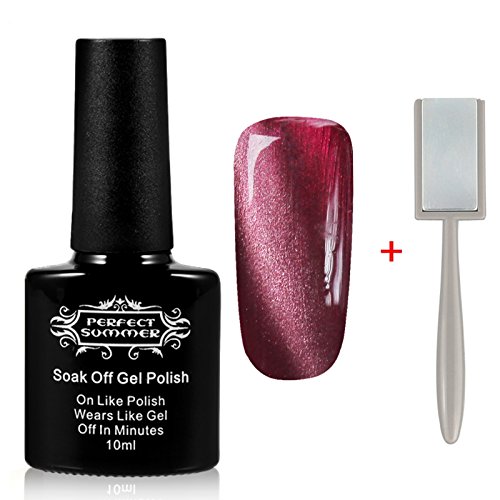 Perfect Summer Pro LED UV Gel Nail Polsih 10ml 3D Magnetic Cat Eye Gel Varnish Soak Off Nail Lacquer Colors #31 Perfect Summer Pro LED UV Gel Nail Polsih 10ml 3D Magnetic Cat Eye Gel Varnish Soak Off Nail Lacquer Colors #31