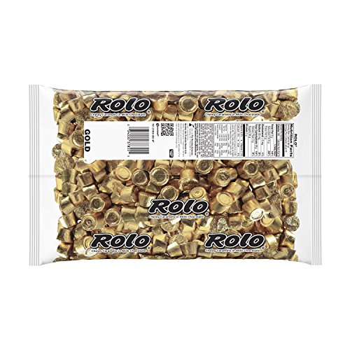 ROLO Chocolate Caramel Candy, 4.1 Pounds Bulk Candy