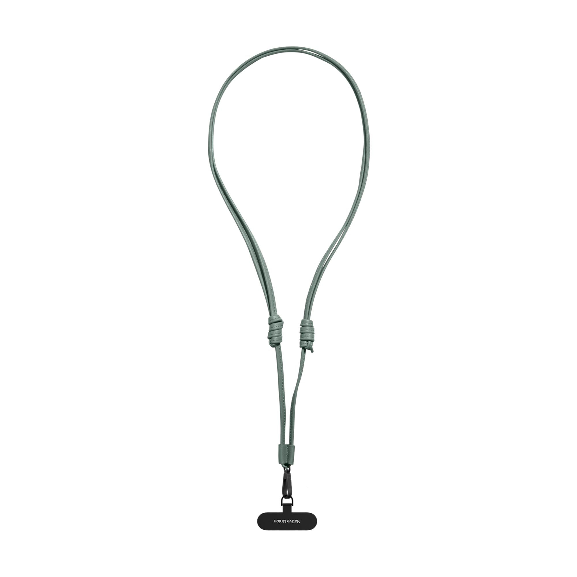 Native Union Sling – Adjustable & Detachable Phone Strap – Compatible with iPhone 17e, 17, 16, 15, Galaxy S26 & most Smartphones – Made with 100% Durable & Recycled Materials (Slate Green)