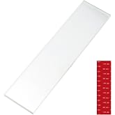 Ceramic Glass Platen Liner 200&times;50&times;5mm for Belt Sander Grinder | with 3M VHB Foam Mounting Tape Wear-Proof
