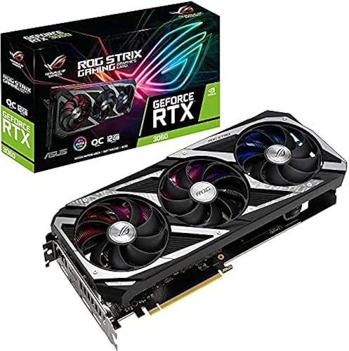 ASUS ROG Strix GeForce RTX 3060 V2 OC Edition Graphics Card 12GB