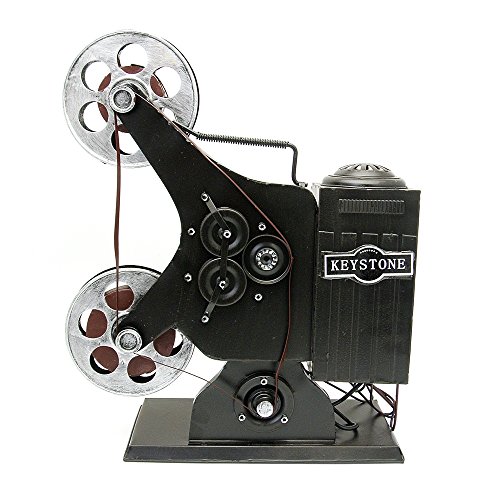 NAVAdeal Vintage Movie Film Projector Prop Handcraft Models Ornament for Photograph Studio/ Wedding/ Cafe Coffee Shop/ Bookstore / Home/ Theme Party Decoration