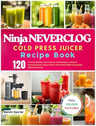 Amazon.com: NINJA NEVERCLOG COLD PRESS JUICER COOKBOOK FOR