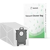 WAIKAS 20 Pack Qrevo Dust Bags for Roborock QV 35A, Qrevo S5V, Saros 10R/Z70, Qrevo Edge S5A, Qrevo CurvX, S8 MaxV Ultra, Qrevo Curv S5X, Qrevo S/Pro/Plus/Edge/Master/Slim/Curv/MaxV/2R3W Qrevo Series