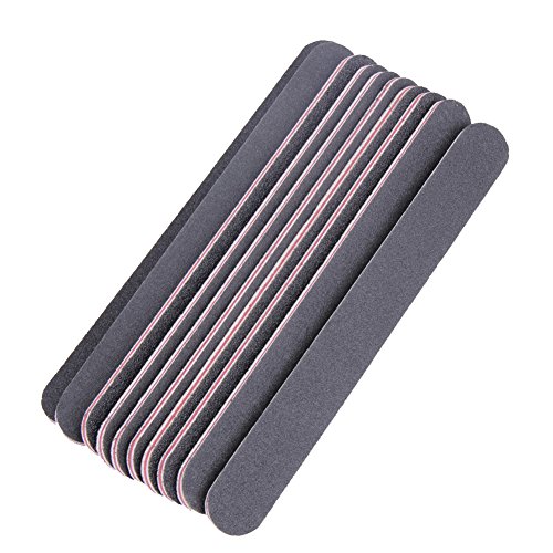 Jocestyle 10 Pcs Sanding Nail File Nail Art Buffer Salon Glitter Tools Sandpaper - Thumbnail 4
