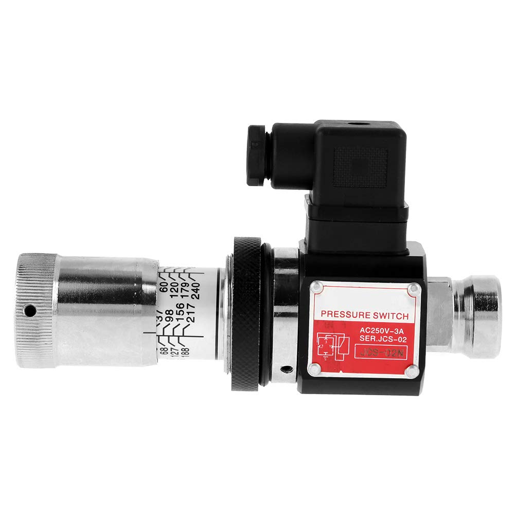 Vikye Hydraulic Pressure Switch, 30-210kg/cm², Straight Through, Automatic