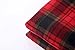 Lorient Home Heated Fleece 12V Electric Car Blanket Red Plaid