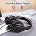 TaoTronics Active Noise Cancelling Headphones [2019 Upgrade] Bluetooth Headphones Over Ear Headphones Hi-Fi Sound Deep Bass, Quick Charge(Renewed)