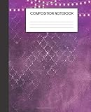 Paperback Composition Notebook: Mermaid Enchantment College Ruled Notebook Lined School Journal Book