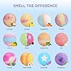 efloral 12pcs Bath Bombs Gift Set Retro Wooden Box | 4.2oz Natural Fizzy Spa moisturizes dry skin | Mixed Color Large…