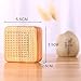 Weljoy Wood Grain Portable Diffuser for Essential Oils – Car or Travel, Mini Size, Quiet, Waterless, Re-Chargeable Battery or USB (Wood Grain)