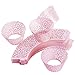 GOLF 100Pcs Cupcake Wrappers | Artistic Bake Cake Paper Filigree Little Vine Lace Laser Cut Liner Baking Cup Wraps Muffin CaseTrays for Wedding Party Birthday Decoration (Pink)