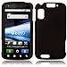 Black Rubber Touch 2pcs Phone Protector Hard Cover Case for Motorola Atrix 4G MB860