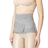 Mamaway Nano Bamboo Postnatal Support Belly Band Postpartum M Gray Medium
