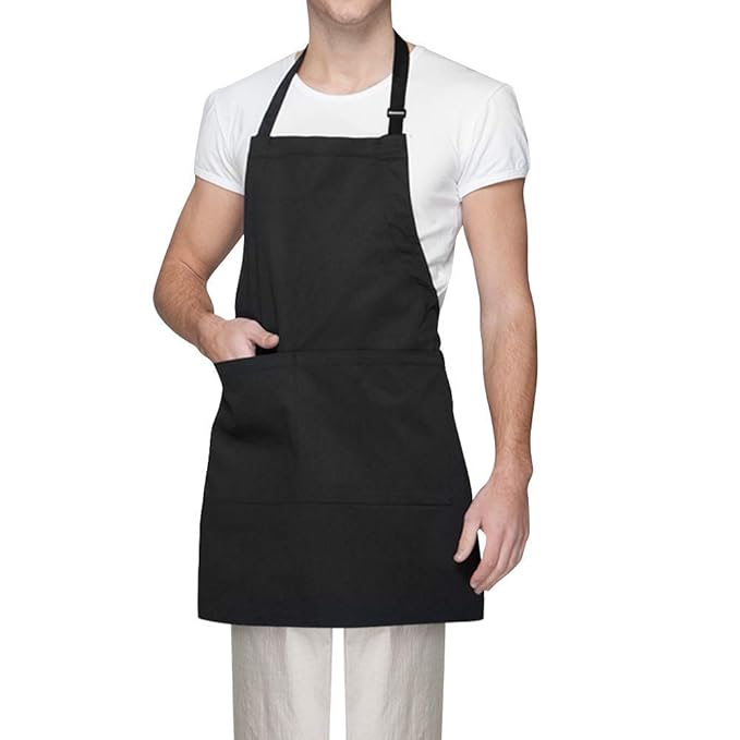 MengH-SHOP Tablier De Cuisine Etanche Tablier Réglable Unisexe Tablier