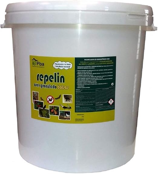 BIOTRENDS Repelin Granulado Aves Ahuyentador y Repelente de ...