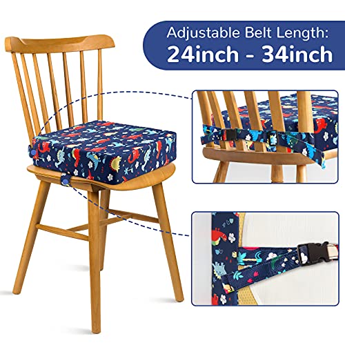 OTTOLIVES Toddler Booster Seat for Dining Table Thick Increasing