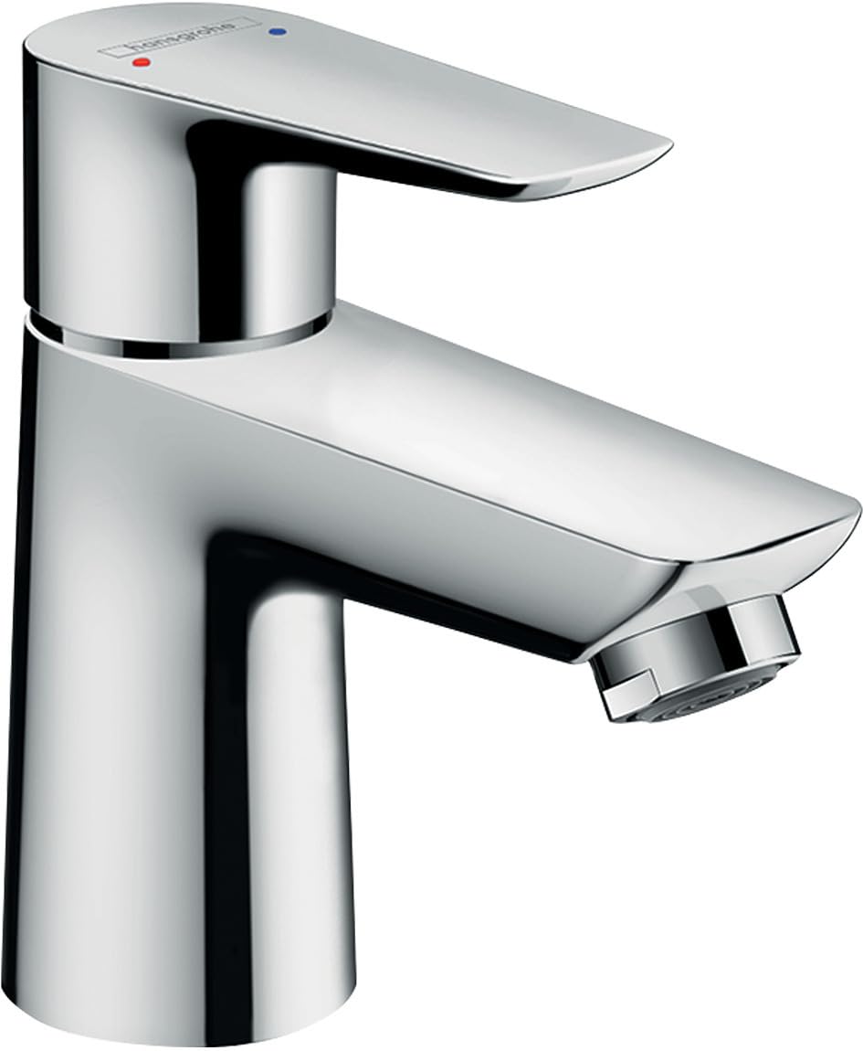 hansgrohe Talis E Single lever basin tap 80 with pop-up waste, chrome 71700000