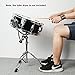 Snare Drum Stand Lightweight Double Braced Adjustable Height with Carrying Bag Fit 10