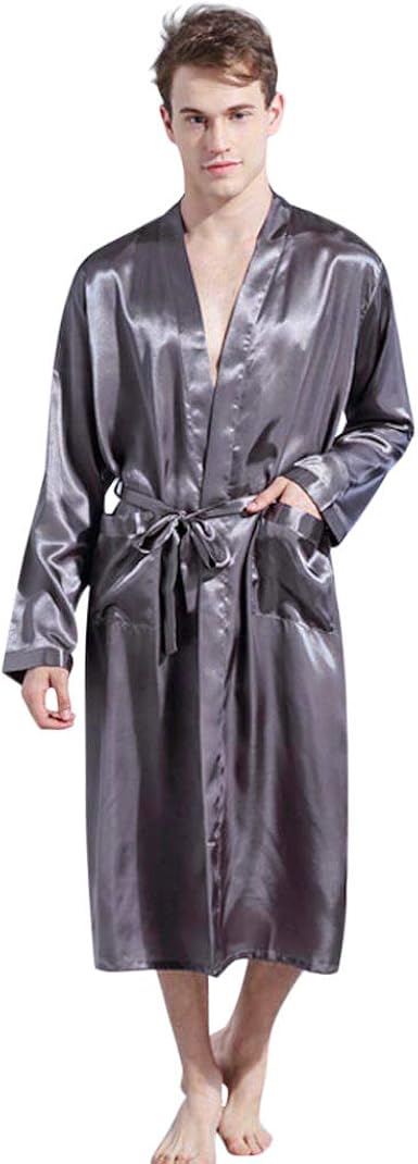 Couple Pyjamas En Satin Homme Kimono Robe De Chambre Femme Vetements De Nuit Luxe Vetements De Nuit Vetements De Nuit Homme