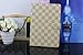 Luxury Grid Design PU Leather Case Cover Stand for Apple iPad Mini 7.9 inch Tablet White