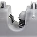 Newdora Mop Broom Holder Broom Organizer Key Rack Towel Hooks 5 Non-slip with 6 Hooks Wall Closet Mounted Organizer Brooms Mops Rakes Garage Storage Organization Systems