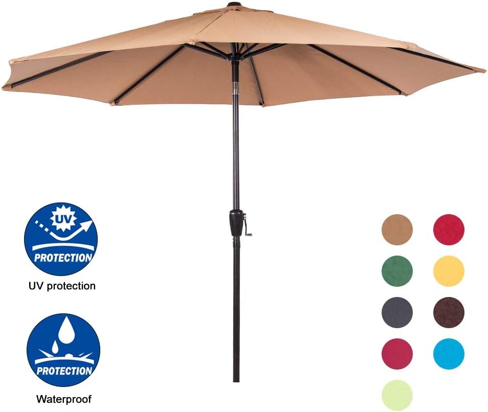 Best umbrella for patio table yellow