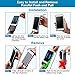 LoHi Battery Case for iPhone 8 Plus / 7 Plus / 6s Plus / 6 Plus 7000mAh Capacity Support Headphones Smart Extended Battery Rechargeable Protective Portable Charger + Free Glass Film 5.5 Black