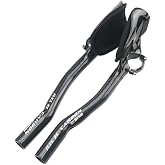 RXL SL Clip On Aero Bars Road Bike Handlebar Extender Bar 340mm | carbon aero bars aero handlebars for road bike carbon triathlon handlebars tt bars triathlon rest handlebar aerobars