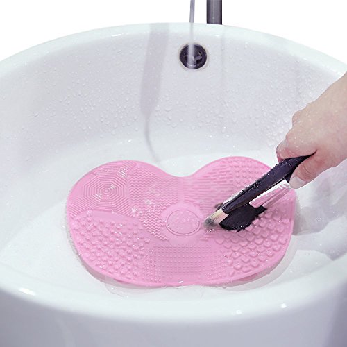image for KEDSUM Silicone Makeup Brush Cleaning Mat, Makeup Brush Cleaner, Cosme