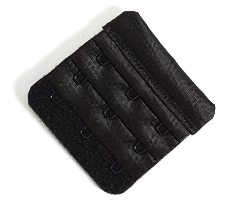 Bra Extender 3 Hook Women Bra Straps Extenders Pack of 3 Soft Comfortable, 2.4" x 2.3"