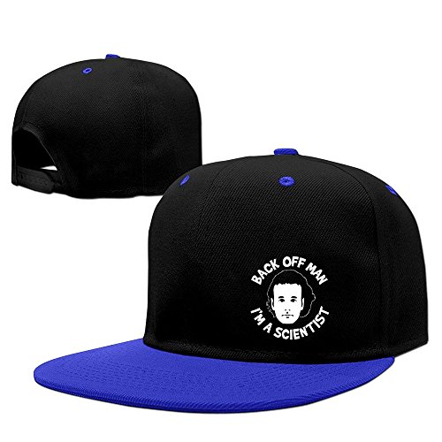 Back Off Man - I'm A Scientist - Bill Murray Ghostbusters Flat Brim Hip-hop Hat Cool