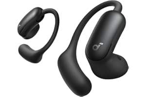 Soundcore AeroFit 2 Pro by Anker, Open-Ear and Active Noise Cancellation Modes, Hi-Res Open Ear Headphones for Commute,Office
