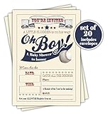 Baseball Baby Shower Invitation - Set of 20 with envelopes