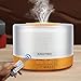 KBAYBO 500ml Cool Mist Humidifier Ultrasonic Aroma Essential Oil Diffuser with 4 Timer Settings 7 Color Changing LED for Office Home Bedroom Living Room Study Yoga Spa - Wood Grain