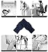 Wool Cashmere Knee Brace Pads Winter Warm Thermal Knee Compression Sleeve for Women Men,Gray,2-Per Pack(1 Pair)