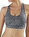 Yoga Reflex Women's Racerback Workout Removable Pads Yoga Sports Bras